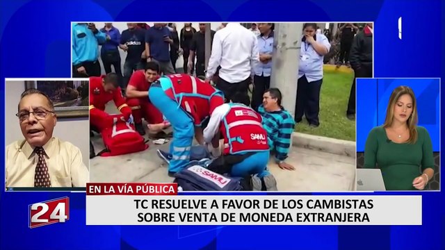 Eduardo Pérez Rocha sobre cambistas en Miraflores: “Deben determinar lugares seguros para que trabajen”