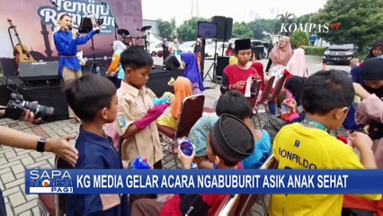 KG Media Gelar Acara Ngabuburit Asik Anak Sehat Indonesia Kuat di Tangerang