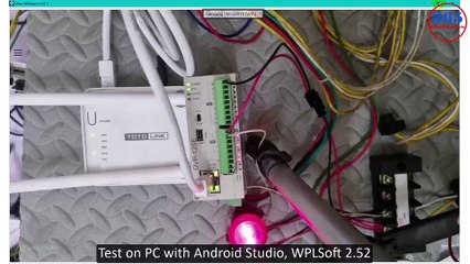 0002 - Control Delta PLC with Android App mobile - anywhere