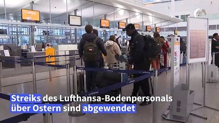 Lufthansa: Einigung im Tarifstreit bei Bodenpersonal