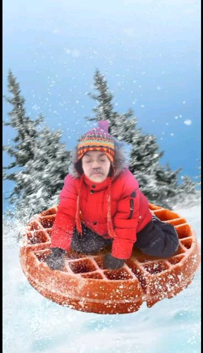 Luca sulla neve