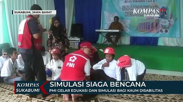 PMI Gelar Edukasi Dan Simulasi Bagi Kaum Disabilitas