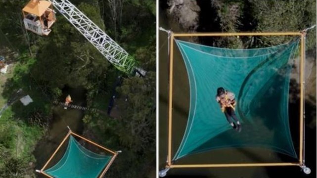 Nuova Zelanda, ecco il bungee jumping senza corda