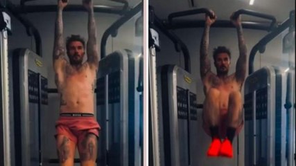 Beckham senza limiti, il fisico è da vero atleta