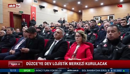 Düzce'ye dev lojistik merkezi kurulacak