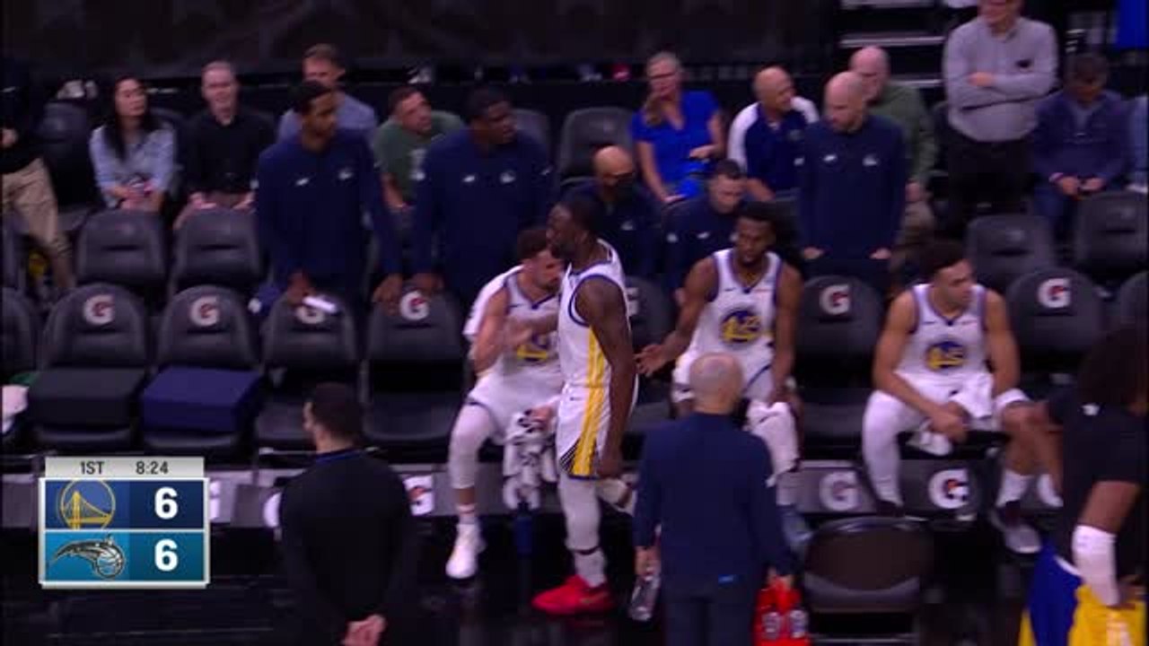Green ejected early as Golden State win in Orlando