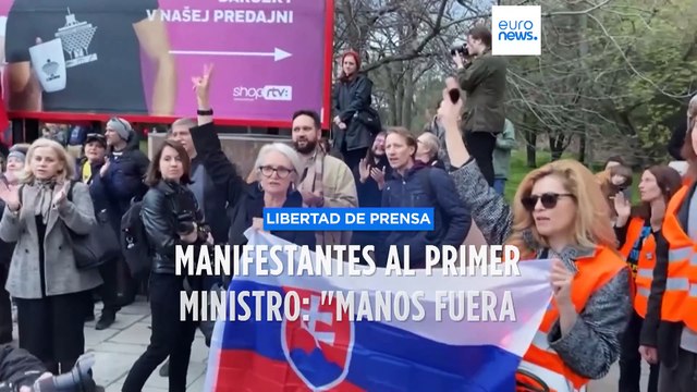 Eslovaquia sale a la calle para exigir unos medios públicos independientes
