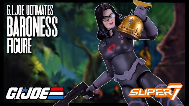 Super7 G.I.JOE Ultimates The Baroness Version 2 Figure