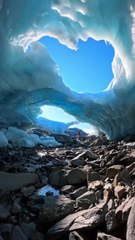 LA PLUS BELLE GROTTE DE GLACE d’Alaska : Mendenhall