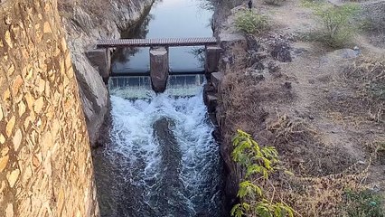 Video...गर्मी में शहर के पेयजल बंदोबस्त के लिए ऊपरी बांधों से छोड़ा गया पानी