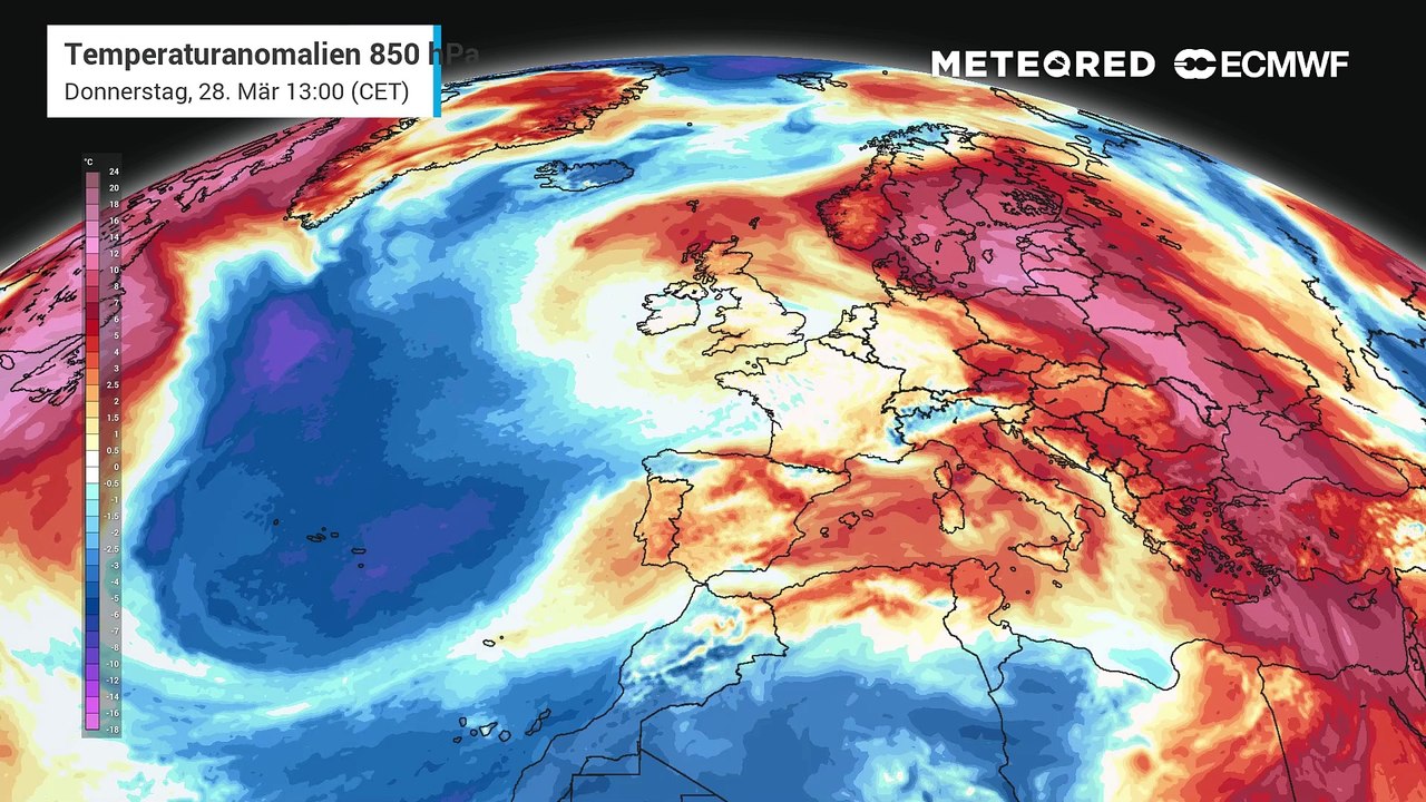 Extreme Wärme zu den Ostertagen! Der erste Sommertag des Jahres ist möglich