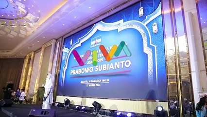 Momen Prabowo Terharu Dikasih Lukisan Oleh SBY