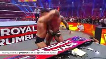 Roman Reigns vs. Randy Orton vs. AJ Styles vs. LA Knight_ Royal Rumble 2024 highlights