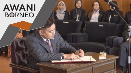 Nur Azhar angkat sumpah sebagai Setiausaha DUN Sarawak