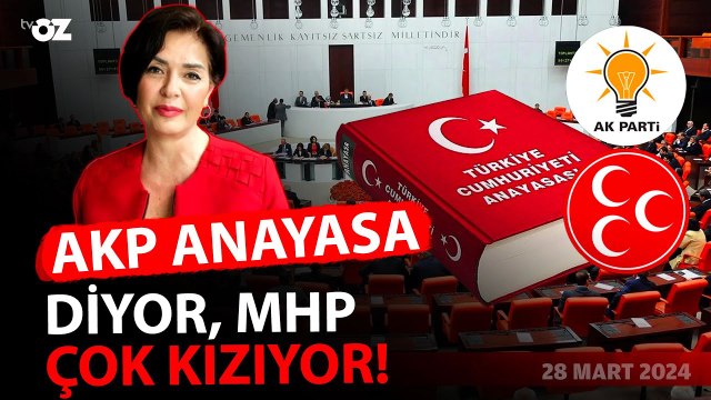 AKP anayasa diyor, MHP çok kızıyor!