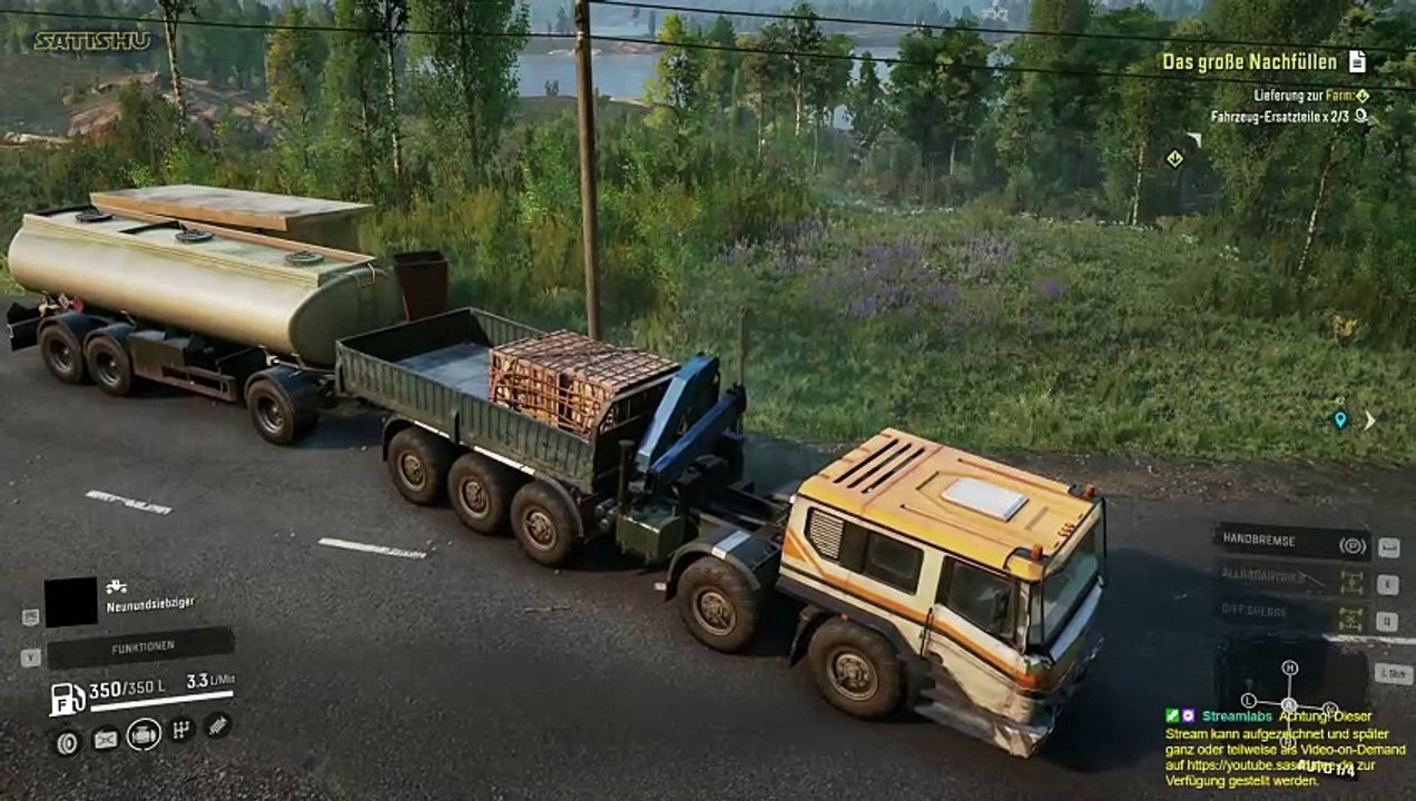 SnowRunner | Ep. 480 | Den Tankanhänger heim fahren.