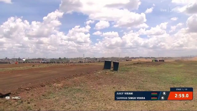 WRC 2 2024 Kenya SS01 Singh Vohra Big Crash Rolls