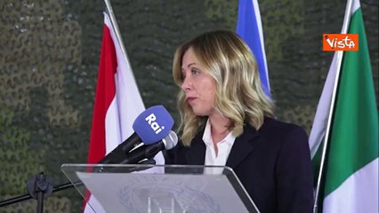 Meloni: Impedire che fiamme delle guerre non si riescano pi? a domare