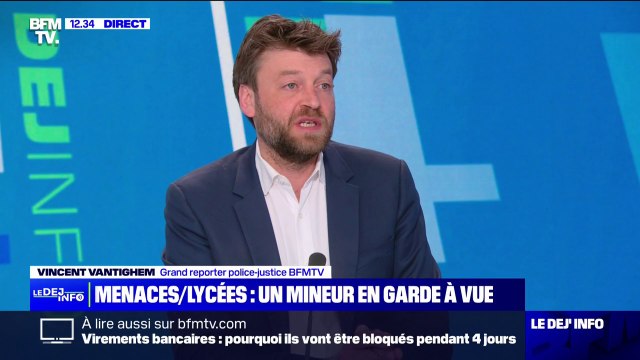 Menaces envers des lycées: un mineur a été placé en garde à vue