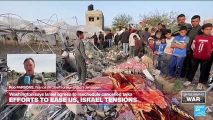 Battles, bombardment in Gaza as Israel reschedules talks with US