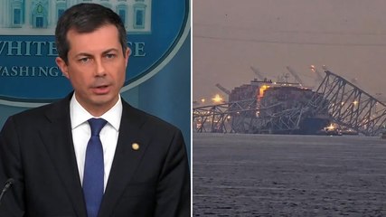 Baltimore Key Bridge ‘not made to withstand direct impact from vessel’, says US transport secretary