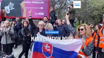 Slovaquie : manifestation pour l'indépendance des médias