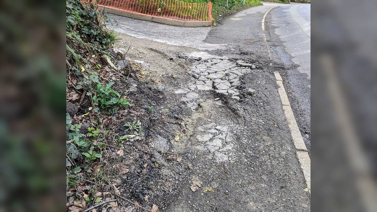 Crumbling footpath branded dangerous