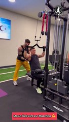 Mesut Özil, Plevne Marşı eşliğinde günlük sporunu yapıyor