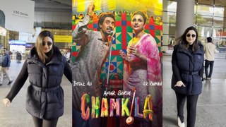 Parineeti Chopra Flies Back To Mumbai From London For The Trailer Launch Bash Of Amar Singh Chamkila