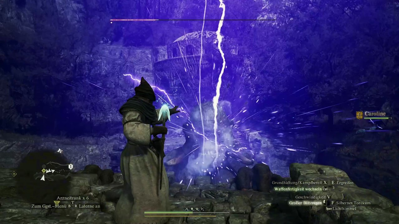 Dragon's Dogma 2: Wir benutzen einen Zyklopen, um über die Brücke zu kommen