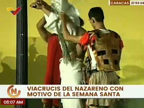 Caracas | Reflejos Bolivarianos presentó obra de teatro sacro La Pasión de Jesucristo