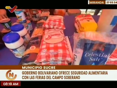 Miranda | Familias de Caucagüita fueron atendidas con Feria del Campo Soberano y Jornada Nutricional