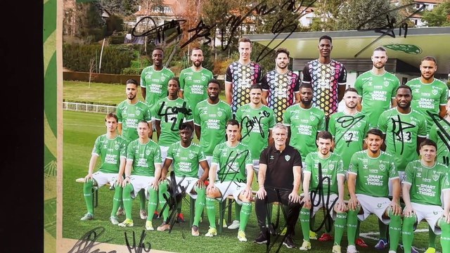 Les Verts en dédicaces à l'Hôtel de Ville de Saint-Étienne