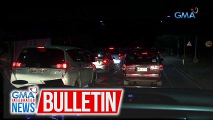 Download Video: Daloy ng trapiko sa ilang bahagi ng Sumulong Highway, bumigat dahil sa dami ng lumahok sa alay lakad | GMA Integrated News Bulletin