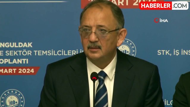 Bakan Özhaseki: Yapmamız gereken afetlere karşı dirençli şehirler oluşturmak