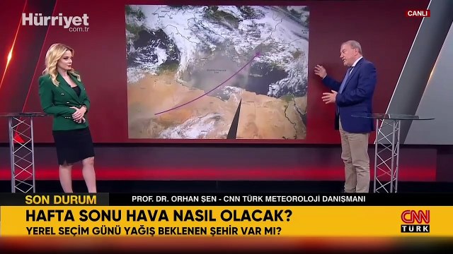 Seçim günü hava durumu nasıl olacak, yağış var mı? Prof. Dr. Orhan Şen CNN TÜRK'te açıkladı