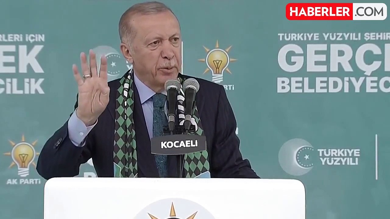 Miting alanında atılan slogan Cumhurbaşkanı Erdoğan'ı şaşırttı: Nereden çıktı bu?