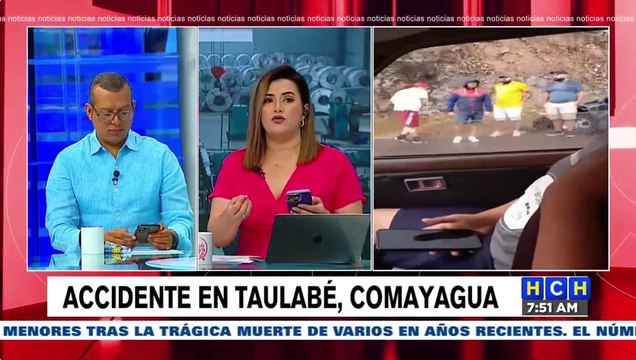 Enormes pérdidas y lesionados, tras colisión múltiple en la CA-5, Taulabé, Comayagua