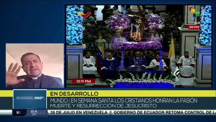 Bazalar: Cristo sigue muriendo con la indiferencia ante el sistema capitalista
