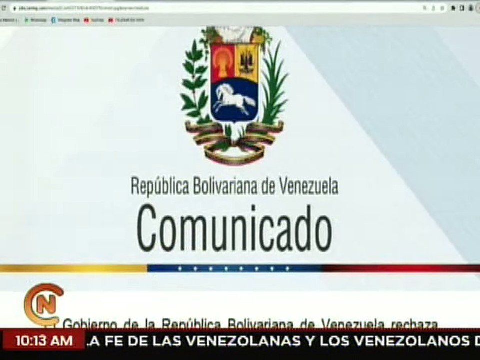 Venezuela rechaza postura de EE. UU. que intenta deslegitimar las elecciones presidenciales