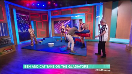 Ben Shephard upsets Gladiator in "awful" fight on ITV's This Morning