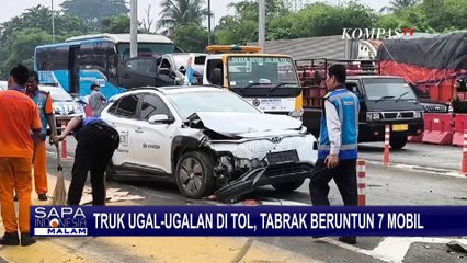 Video herunterladen: Kata Sopir Truk Penyebab Kecelakaan Beruntun di GT Halim: Saya Beli Semua Mobil Itu!