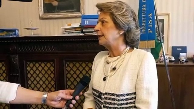 Pisa, gli auguri del prefetto Maria Luisa D?Alessandro