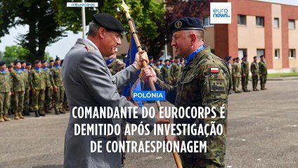 Comandante polaco do Eurocorps demitido por suspeita de colaboração com a Rússia