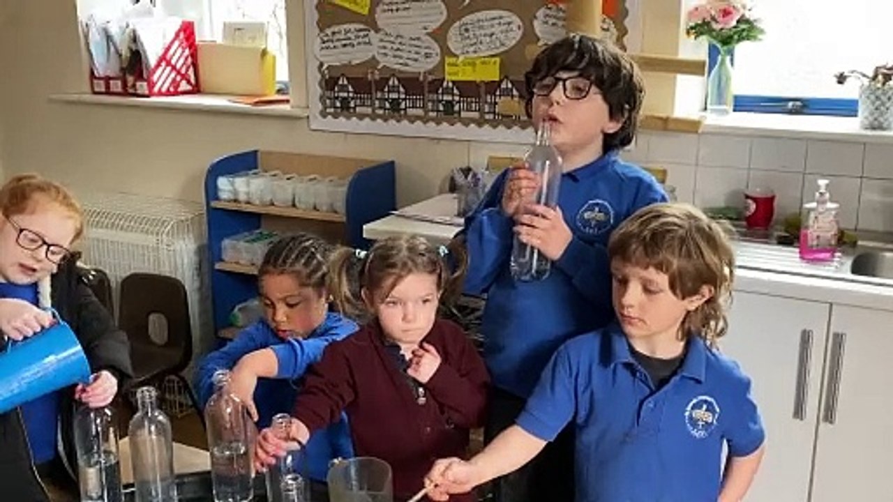 St Briavels School music making