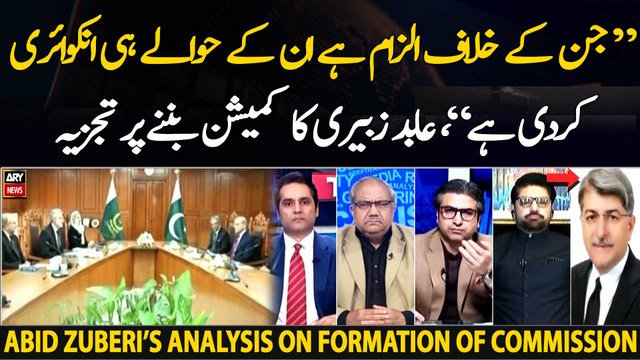 Jin ke khilaf ilzam hai unke hawale hi inquiry kardi hai, Abid Zuberi comments