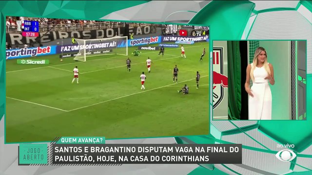 Santos x Bragantino: Renata Fan e Denilson projetam decisão pela semi do Paulistão