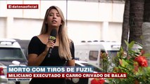 Miliciano é executado com tiros de fuzil no RJ