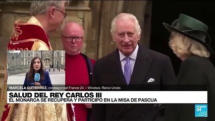 Informe desde Windsor: Carlos III reaparece en público por primera vez desde diagnóstico de cáncer