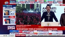 Murat Kurum'dan yenilgi sonrası ilk açıklama